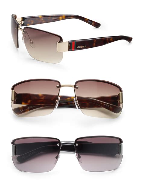 gucci rectangular sunglasses men|oversized gucci sunglasses for men.